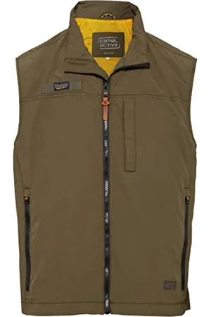 Camel Active Herren Leichte Weste aus recyceltem Polyester menswear-54