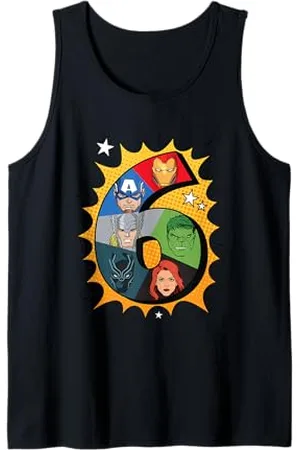 Marvel Comics 6 Geburtstag Tank Top