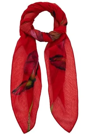 Desigual Damen Fou_Big Fiore Rectangle Modischer Schal, , Einheitsgröße