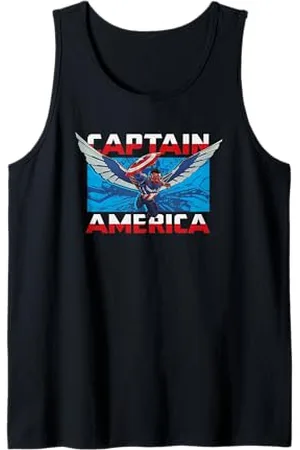Marvel Captain America Flying Tank Top