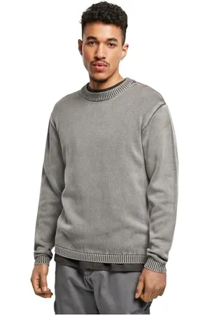 Urban classics Herren TB4498-Washed Sweater Sweatshirt, , XL