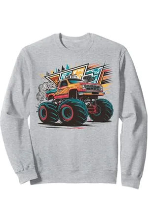 Men , Women Monster Truck for Kids , Boys & Girls Monster Truck für Kleinkinder Jugend & Erwachsene Sweatshirt
