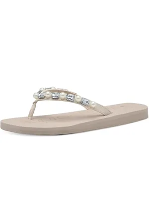 Tamaris Pantolette Damen Flach beige,EU 39