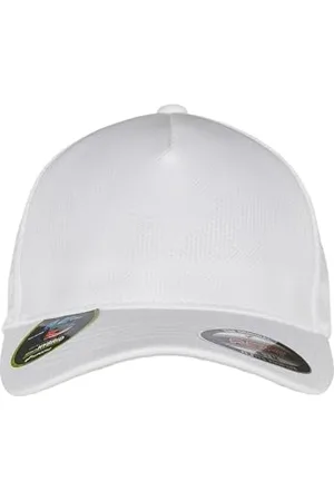 Flexfit Unisex Jaquard Camo Baseball Cap, White, S/M