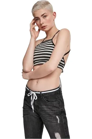 Urban classics Damen Ladies Triangle Sport Tank Top, , S