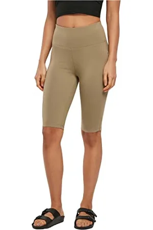 Urban classics Damen TB5014-Ladies Organic Stretch Jersey Cycle Yoga-Shorts, , M