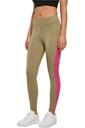 Urban classics Damen Ladies Color Block Leggings, , XL