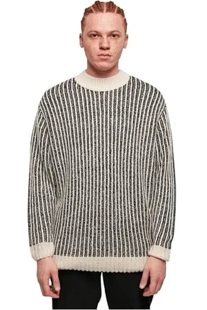 Urban classics Herren TB5910-Oversized Two Tone Sweater Sweatshirt, , XXL