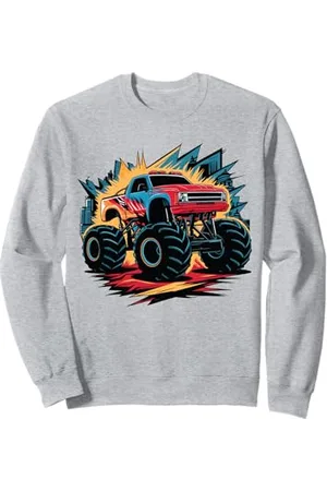 Men , Women Monster Truck for Kids , Boys & Girls Monster Truck für Kleinkinder Jugend & Erwachsene Sweatshirt