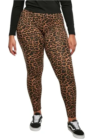 Urban classics Damen TB4771-Ladies Soft AOP Leggings, , M