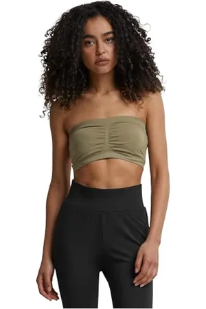 Urban classics Damen Top Ladies Pads Bandeau, Trägerloser Bandeau für Frauen mit integrierten Brust-Pads, , M