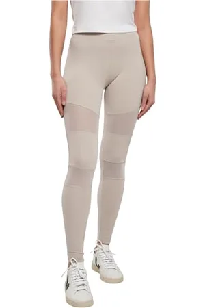 Urban classics Damen Ladies Tech Mesh Leggings Yoga Pants, , M