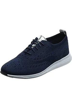 Cole Haan Damen 2.Zerogrand Stitchlite Oxford, Marineblauer Strick/Argento, 35.5 EU