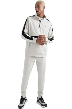 DeFacto Herren Sporthose Lang, Jogginghose und Trainingshose - Bequeme Sweatpants für Herren -Fitnessbekleidung für aktive Männer Standart Fit
