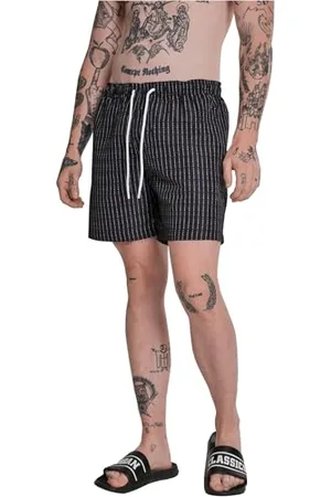 Mister Tee Herren FuckYou Swimshorts S Black