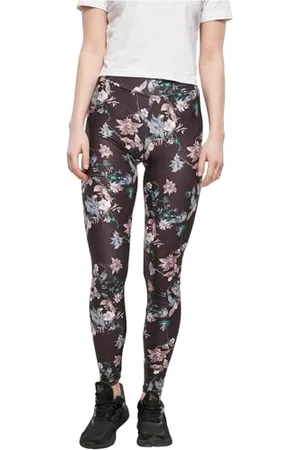 Urban classics Damen Ladies Soft AOP Leggings, , M