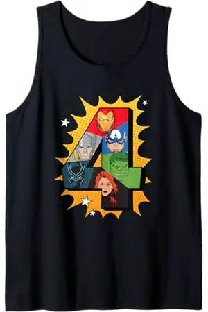 Marvel Comics 4 Geburtstag Tank Top