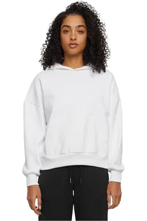 Urban classics Damen Hoodie Ladies Cozy Oversized Hoody, lässiges Hoodie für Frauen, Oversized Fit, white, M
