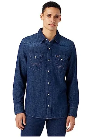 Wrangler Herren 27mw Shirt, , 4XL EU
