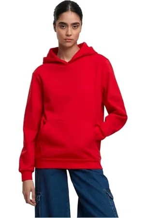 Urban classics Herren Tb7431-ladies Loose Light Brushed Fleece Hoody Sweatshirt, , S EU