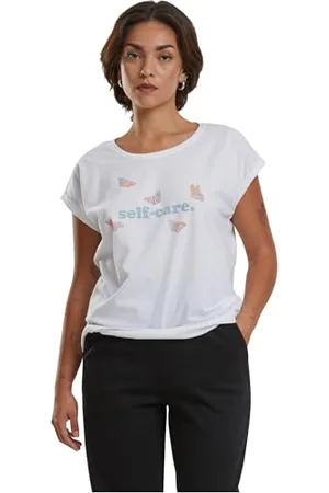 Mister Tee Damen Ladies Self-Care Tee XL White