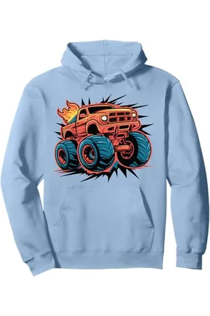 Men , Women Monster Truck for Kids , Boys & Girls Monster Truck für Kleinkinder Jugend & Erwachsene Pullover Hoodie