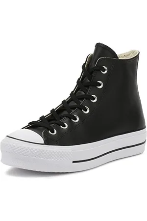 Converse 561675C All Star Leather Platform Black Gr. 42