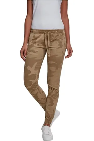 Urban classics Damen Ladies Camo Jogging Pants Sporthose, , 4XL