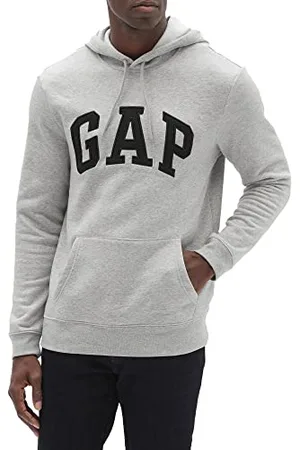 GAP Herren Logo Fleece Hoodie Hooded Sweatshirt, , Large