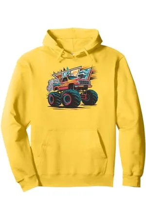 Men , Women Monster Truck for Kids , Boys & Girls Monster Truck für Kleinkinder Jugend & Erwachsene Pullover Hoodie