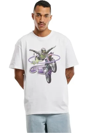 Mister Tee Moto GT Oversize Tee L White