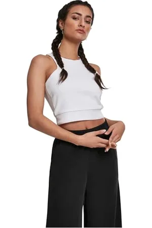 Urban classics Damen TB2612-Ladies Squared Short Sport Tank Top, , XS