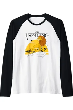 Disney Lion King Standing Over A Rock Raglan
