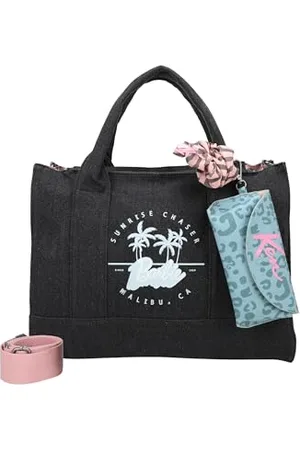 Fritzi aus Preußen Damen Tote Bag Malibu Barbie Washed Denim Shopper