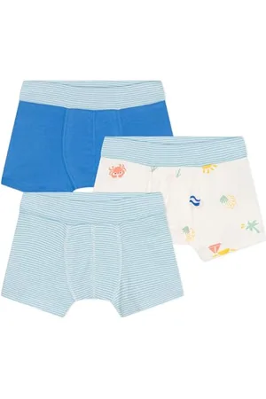 Petit Bateau Jungen A0DBX Boxer, , 8 Jahre (3er Pack)
