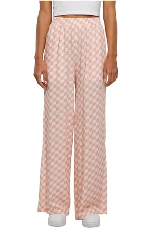 Urban classics Damen Hose Ladies Viscose Resort Pants, weite Resort Hose für Frauen, Extra Lang, , L