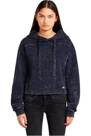 G-Star Overdyed Loose Hooded Sweatshirt