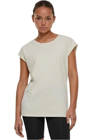 Build Your Brand Damen BY021-Ladies Extended Shoulder Tee T-Shirt, , 4XL