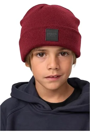 Urban classics Unisex Kinder UCK626-Logopatch Kids 2-Pack Beanie-Mütze, , 122/128