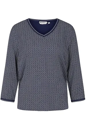 TOM TAILOR Damen Longsleeve mit Muster