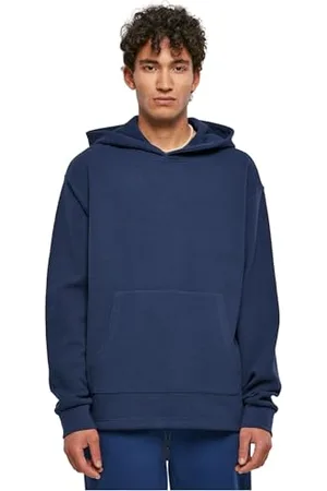 Urban classics Herren Oversized Waffle Hoody Sweatshirt, , M