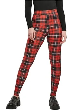 Urban classics Damen Ladies Soft AOP Leggings Yoga Pants, , S