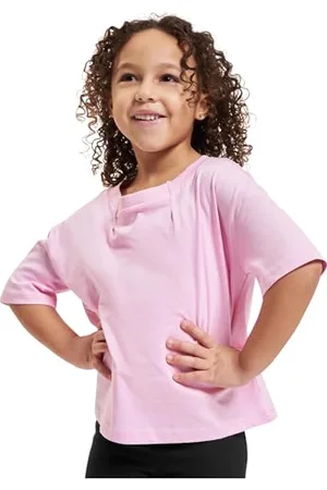 Urban classics Mädchen T-Shirt Girls Organic Oversized Pleat Tee 146/152