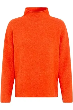 Camel Active Damen Oversized Strickpullover mit Rollkragen Womenswear-L