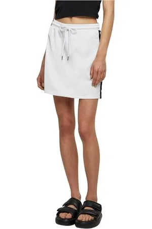 Urban classics Damen Ladies Track Skirt Rock, White ( 00863), S EU