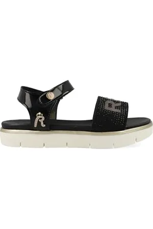 Replay Mädchen Sandalen mit Riemen, Schwarz (Black 003), 32