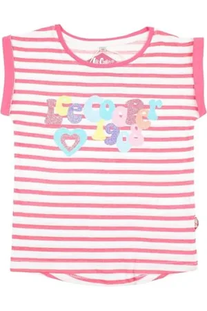 Lee Mädchen Maglietta Ragazza Kurzarm Shirt,
