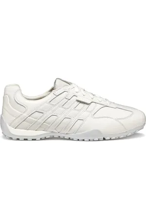 Geox Herren U Snake ORIGINAL B Sneaker, White, 43 EU