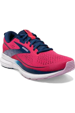 Brooks Damen Trace 3 Sneaker, Raspberry/Blue/Orchid, 40 EU