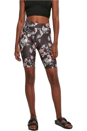 Urban classics Damen TB4791-Ladies Soft AOP Cycle Yoga-Shorts, , 4XL